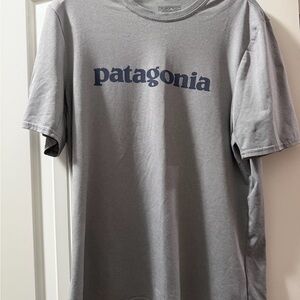 Patagonia Men's Short Sleeve Tee in Gray